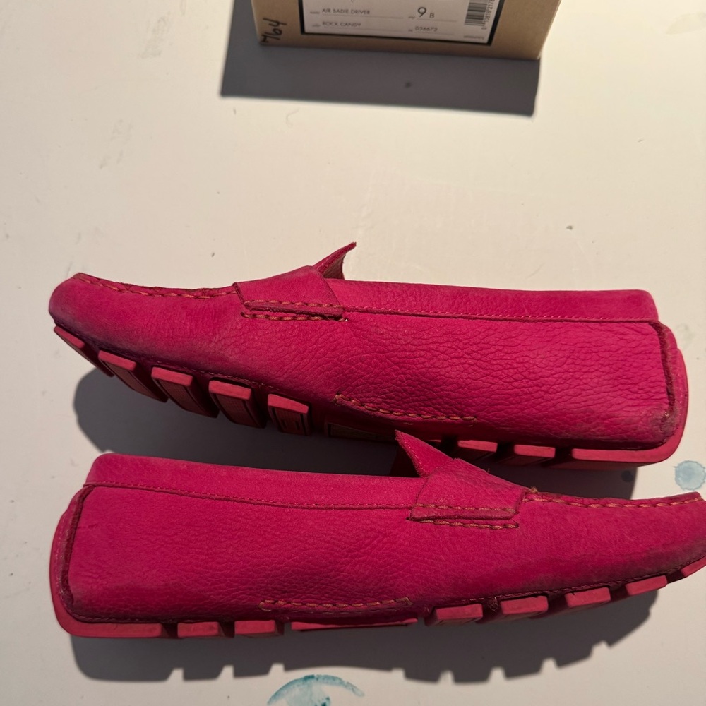 Cole Haan Rock Candy Air Sadie Driver Hot Pink Leather